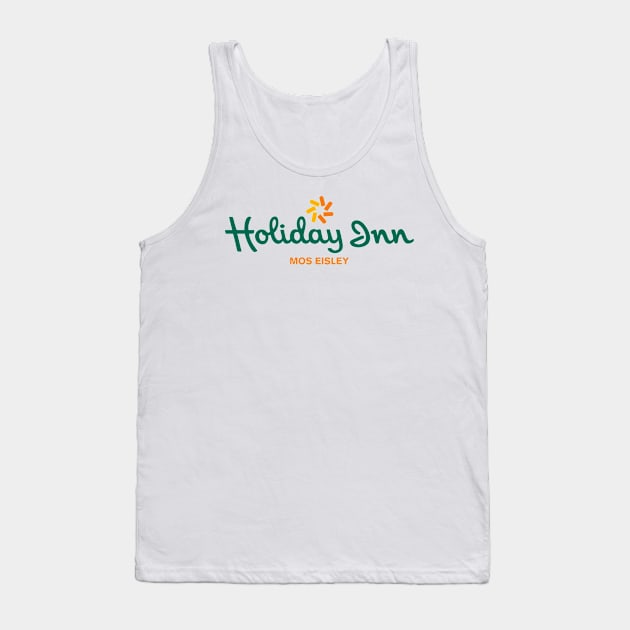 Holiday Inn Mos Eisley Tank Top by MindsparkCreative